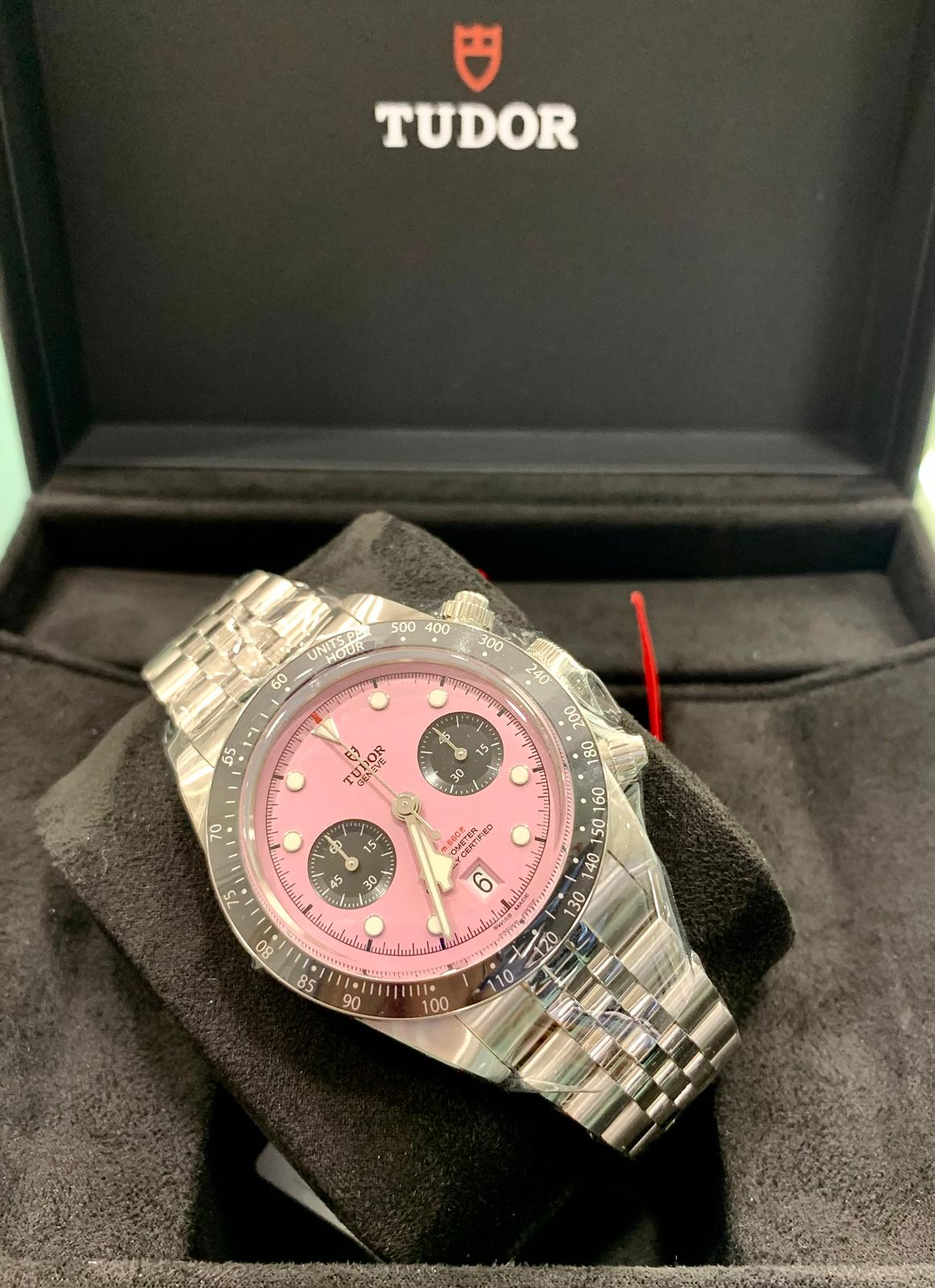 TUDOR BLACK BAY FLAMINGO PINK