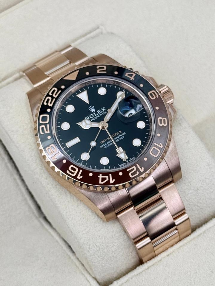 ROLEX GMT MASTER II "ROOT-BEER" ROSE'