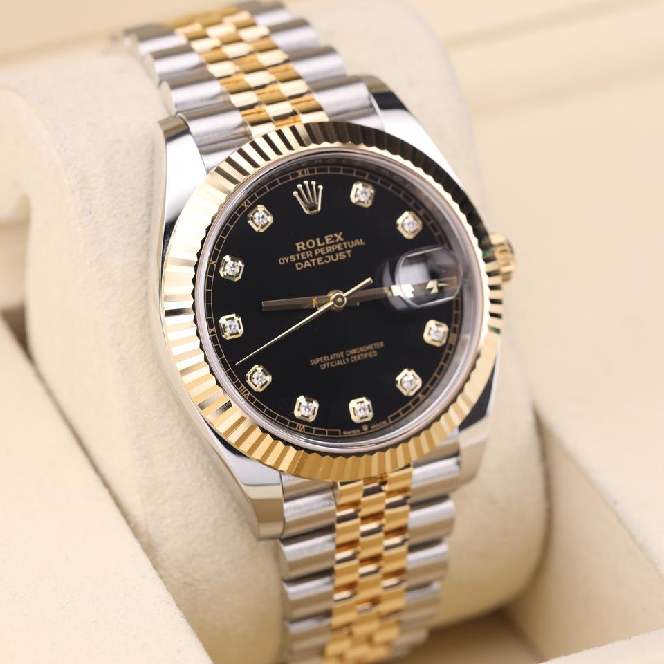 ROLEX DATEJUST JUBILEE BICOLOR DIAMOND