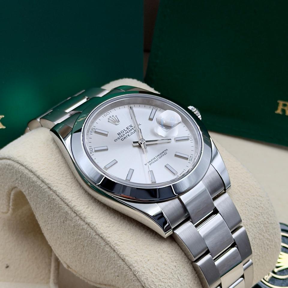 ROLEX DATEJUST OYSTER SILVER DIAL