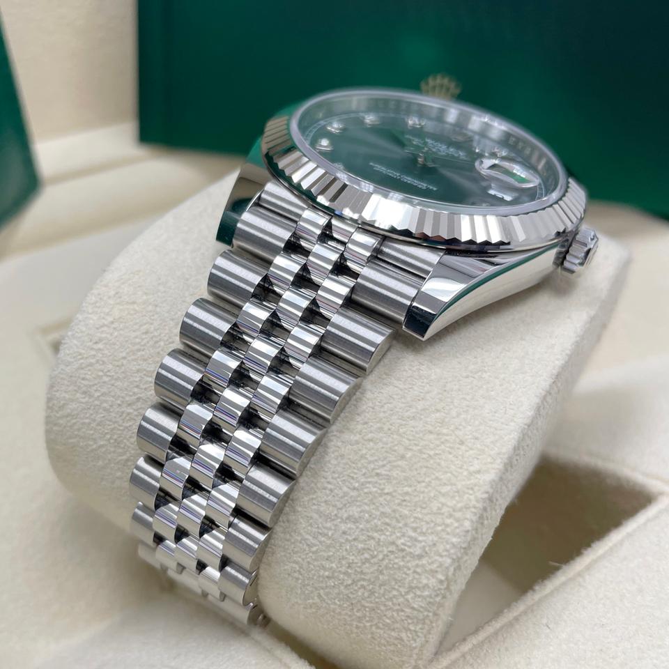 ROLEX DATEJUST JUBILÉE GREY DIAMOND
