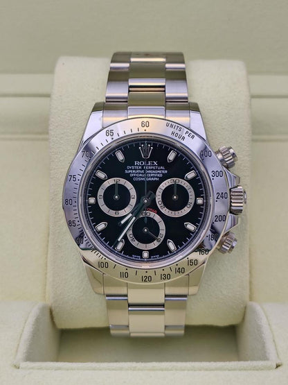 ROLEX DAYTONA BLACK DIAL