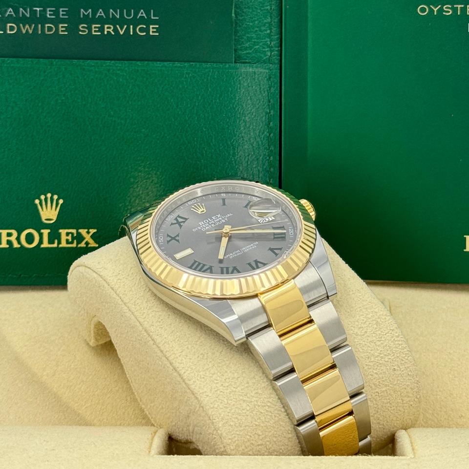 ROLEX DATEJUST OYSTER WIMBLEDON GOLD