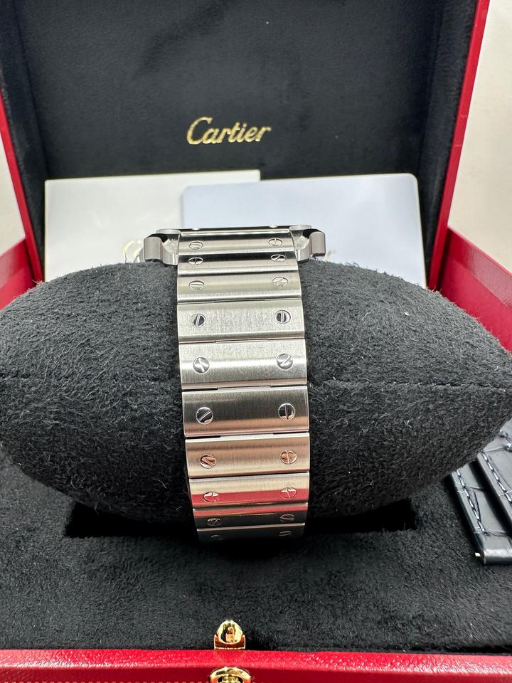 CARTIER SANTOS BLU DIAL