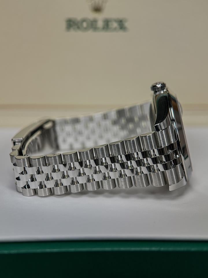 ROLEX DATEJUST JUBILEE VERDE GHIERA LISCIA