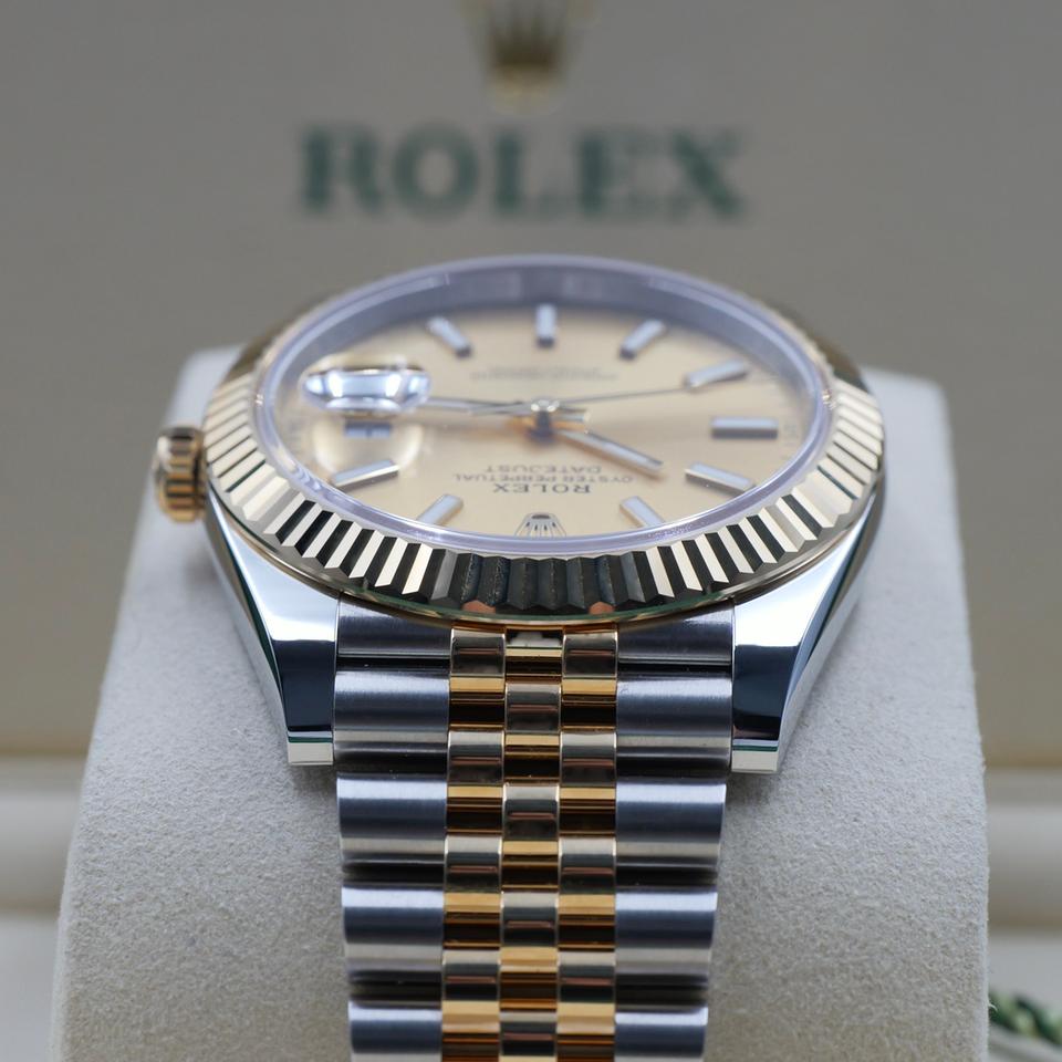 ROLEX DATEJUST JUBILEE CHAMPAGNE