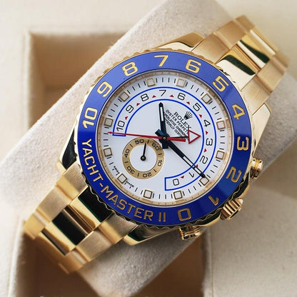 ROLEX YACHT-MASTER II BLUE & GOLD
